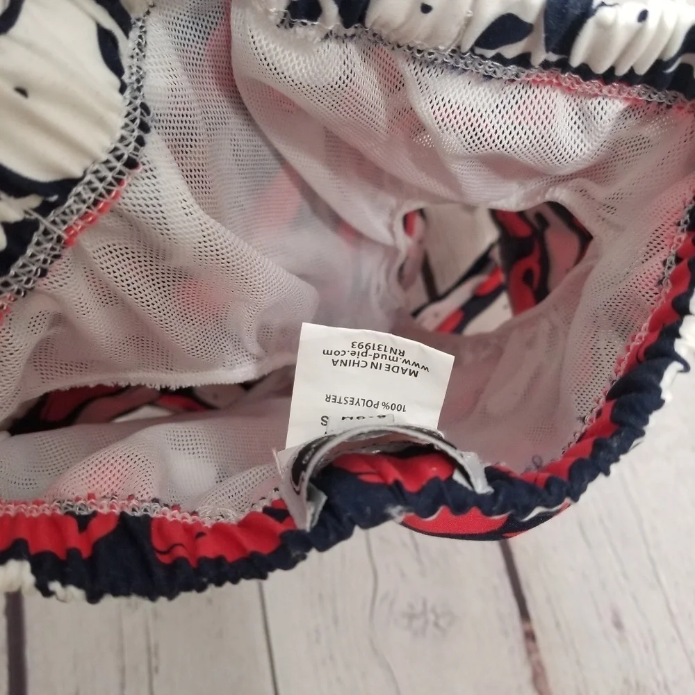 Mud Pie Baby Boys' Whale swim Trunks Baithing Suit